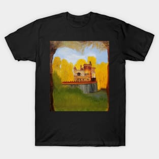 Fairyland oil painting by Tabitha Kremesec T-Shirt